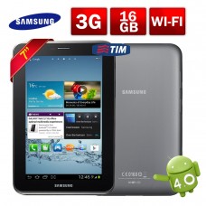 Tablet Samsung Galaxy Tab 2 P3100 com Android 4.0 Wi-Fi e 3G Tela 7' Touchscreen e Memória Interna 16GB NOVO